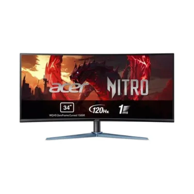 Monitor Acer Nitro ED340CU 34" 3440x1440 120Hz VA Curvo Negro