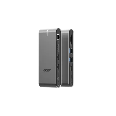 Docking station Acer HP.DSCAB.022 USB-C 100W 2 HDMI DisplayPort Ethernet Plata