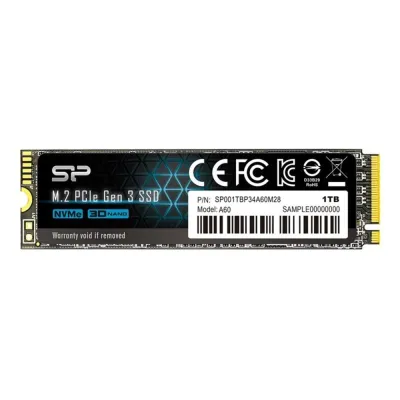 SSD interno Silicon Power P34A60 1TB NVMe M.2
