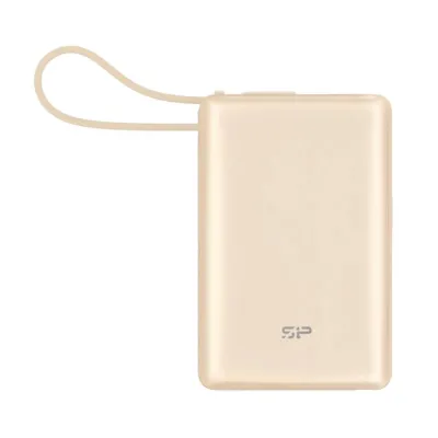 Batería externa Silicon Power CP10 USB-C USB-A Champagne