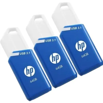 Memoria USB HP x755w 64GB USB-A (Triple Pack)