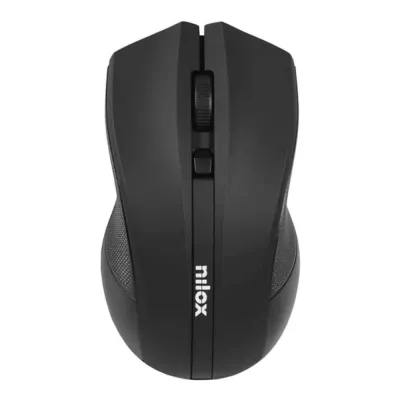 Ratón Nilox MOWI1001 Inalámbrico Negro