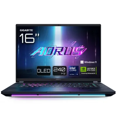 Portátil Gigabyte AORUS Master 16 Intel Core Ultra 9 275HX 32GB 1TB SSD NVIDIA GeForce RTX 5090 Windows 11 Pro Negro