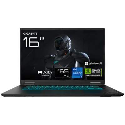 Portátil GIGABYTE Gaming A16 16" 165Hz Intel Core i7-13620H 32GB 1TB SSD