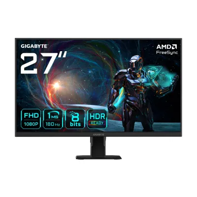 Monitor Gigabyte GS27FA 27" Full HD 1920x1080 180Hz 1ms IPS Negro