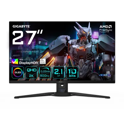 Monitor GIGABYTE AORUS FO27Q5P 27" QHD 2560x1440 500Hz OLED