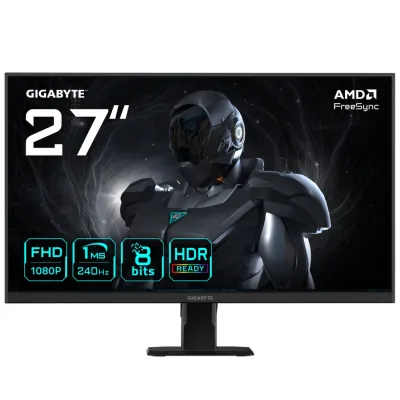 Monitor GIGABYTE GS27F2 27" Full HD 1920x1080 240Hz 1ms IPS Negro