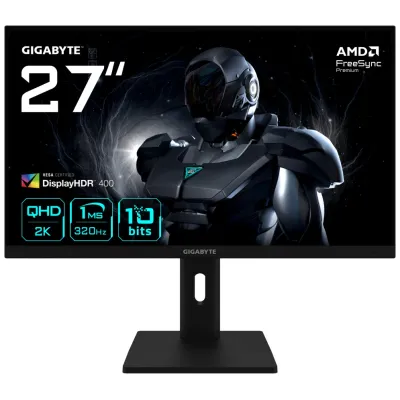 Monitor Gaming Gigabyte G27Q3 27" QHD 2560x1440 320Hz IPS Negro