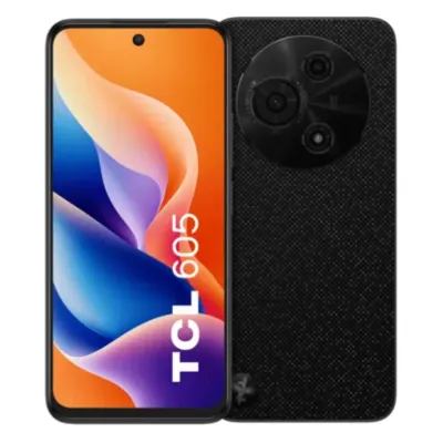 Móvil TCL 605 6.7" 256GB 8GB Android 15 Negro