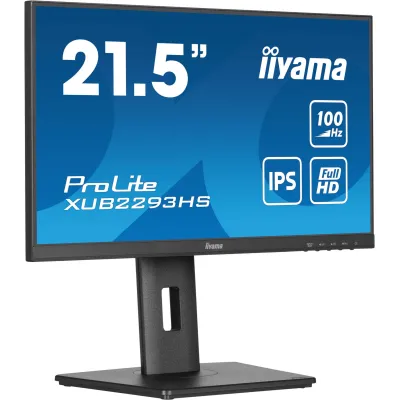 Monitor Iiyama ProLite XUB2293HS-B6 21.5" Full HD IPS 100Hz Negro