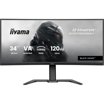 Monitor Iiyama G-Master GCB3482WQSU-B1 34" UWQHD 3440x1440 120Hz VA Curvo Negro