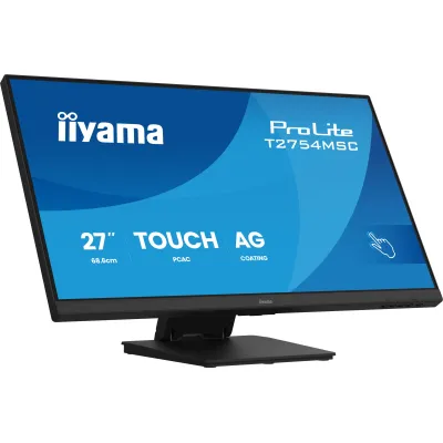 Monitor Iiyama ProLite T2754MSC-B2AG 27" Full HD 1920x1080 IPS táctil 10 puntos Negro