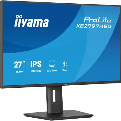 Monitor Iiyama ProLite XB2797HSU-B1 27" Full HD 1920x1080 IPS 120Hz Negro