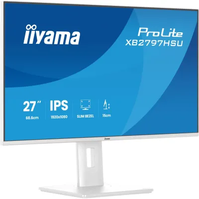 Monitor Iiyama ProLite XB2797HSU-W1 27" Full HD 1920x1080 120Hz IPS Blanco