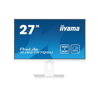 Monitor Iiyama ProLite XUB2797QSU-W2 27" 2560 x 1440 IPS 75Hz Blanco