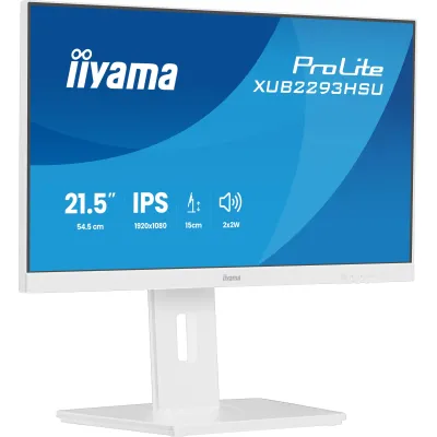 Monitor Iiyama ProLite XUB2293HSU 21.5" Full HD 1920x1080 IPS 100Hz Blanco