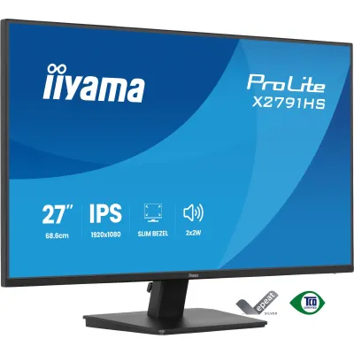 Monitor Iiyama ProLite X2791HS-B1 27" Full HD 1920x1080 IPS 120Hz Negro