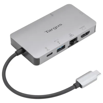 Hub USB-C Targus DOCK419 2xUSB-A 1xUSB-C HDMI VGA Ethernet 100W Gris