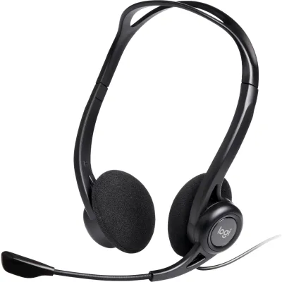 Auriculares Logitech 960 Diadema USB-A Negro