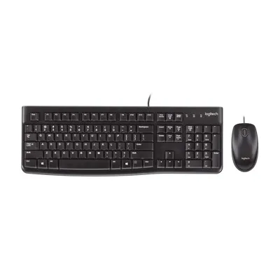 Teclado + mouse logitech mk120 usb 2.0 frances Reacondicionado Como nuevo