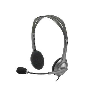 Auriculares Logitech H110 Diadema Jack 3,5 mm Gris