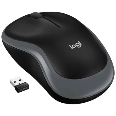 Ratón Logitech M185 Inalámbrico Gris