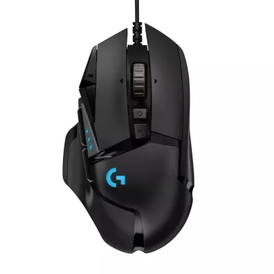 Ratón Logitech G502 HERO Con cable Negro