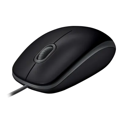 Ratón Logitech B110 Silent Con cable Negro
