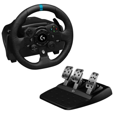 Volante y pedales logitech g923 para xbox y pc Reacondicionado Muy bueno