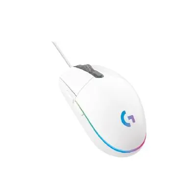 Ratón Logitech G203 Lightsync Blanco