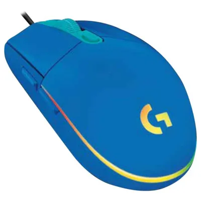 Ratón Logitech G102 Lightsync Con cable Azul