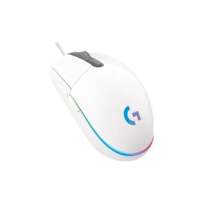 Ratón Logitech G102 LIGHTSYNC Con cable Blanco