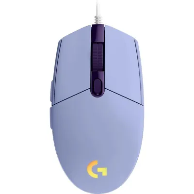 Ratón Logitech G102 Lightsync Con cable Lila