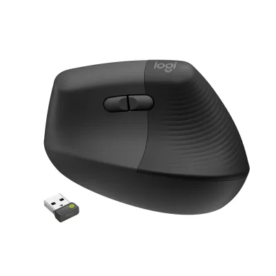 Ratón Logitech Lift for Business Inalámbrico Grafito