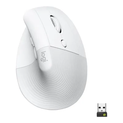Ratón Logitech Lift for Business Inalámbrico Blanco