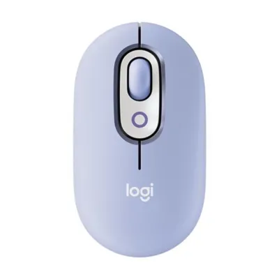 Ratón Logitech Pop Inalámbrico Lila