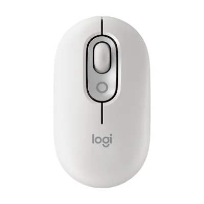 Ratón Logitech Pop Inalámbrico Blanco