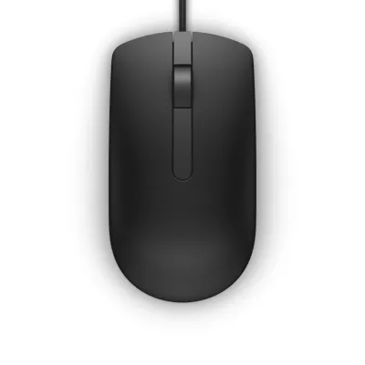 Ratón Dell MS116 Con cable Negro