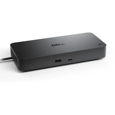 Docking station Dell Pro Dock WD25 USB-C 4 pantallas HDMI DisplayPort Ethernet Negro