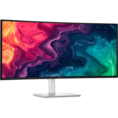 Monitor Dell S3425DW 34" UWQHD 3440x1440 120Hz VA USB-C 65W Curvo Plata