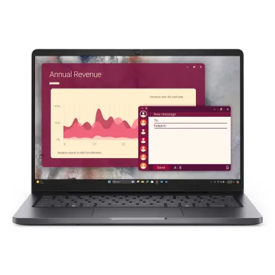 Portátil Dell Pro 14 Intel Core Ultra 5 225U 16GB 512GB SSD Windows 11 Pro Gris