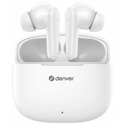 Auriculares Denver TWE-48W De botón (TWS) Bluetooth USB-C Blanco