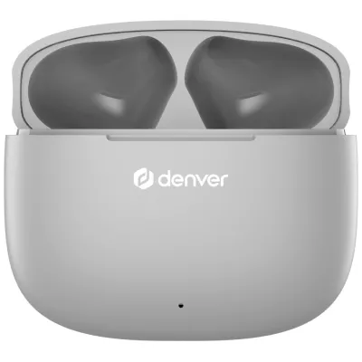 Auriculares Denver TWE-48GR De botón (TWS) Bluetooth USB-C Gris