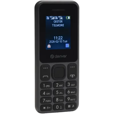 Móvil Denver FAS-1880L 1.77" Negro