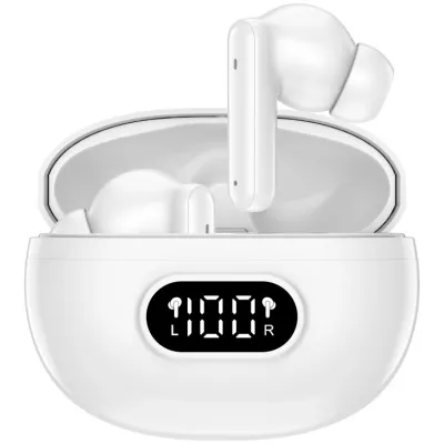 Auriculares Denver TWE-357 Open-ear / conducción ósea Bluetooth USB-C Blanco