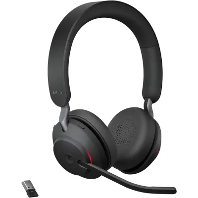 Auriculares Jabra Evolve2 65 UC Diadema Bluetooth USB-A Negro