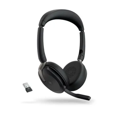 Auriculares Jabra Evolve2 65 Flex MS Diadema Bluetooth Negro