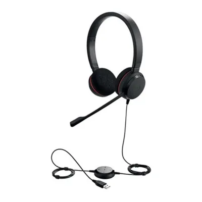 Auriculares Jabra Evolve 20 MS Stereo Diadema USB-C USB-A Negro