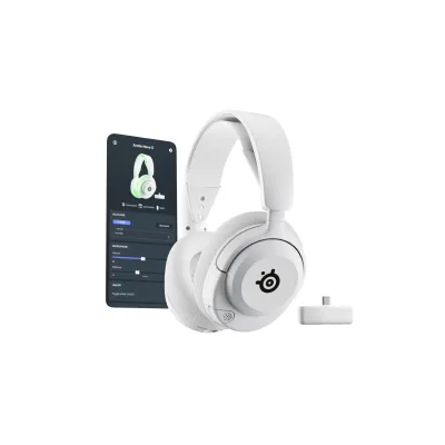Auriculares SteelSeries Arctis Nova 5X Diadema Bluetooth USB-C Blanco