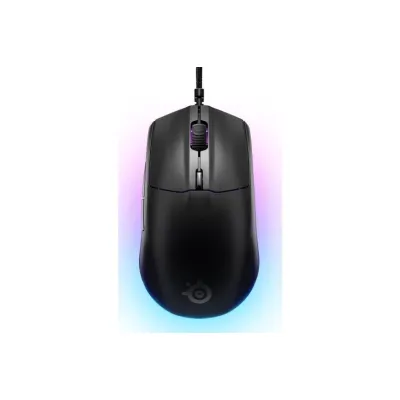 Ratón SteelSeries Rival 3 Gen 2 Con cable Negro